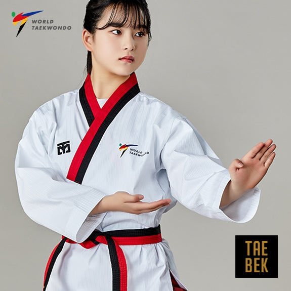 Mooto Taebek 2.1 Poomsae Uniform – Poom Neck (Female)