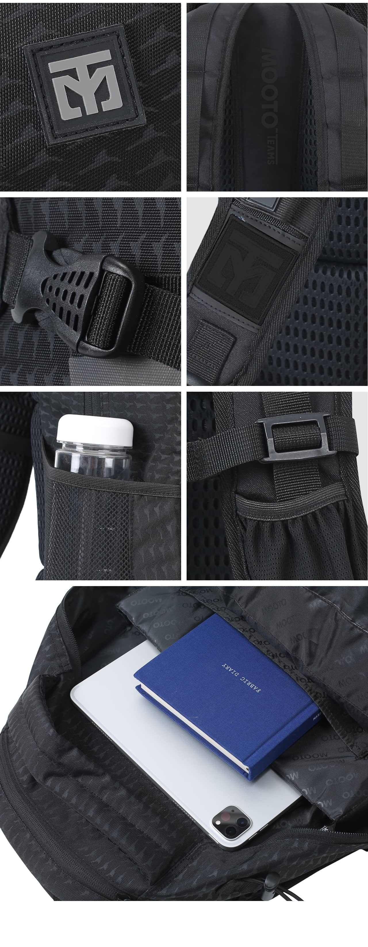 Mooto 540 Backpack Shadow Edition (Black)