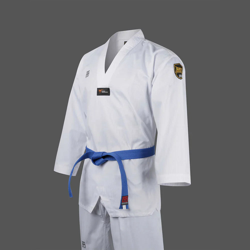 White Collar Taekwondo Uniforms | Mooto UK Official Store
