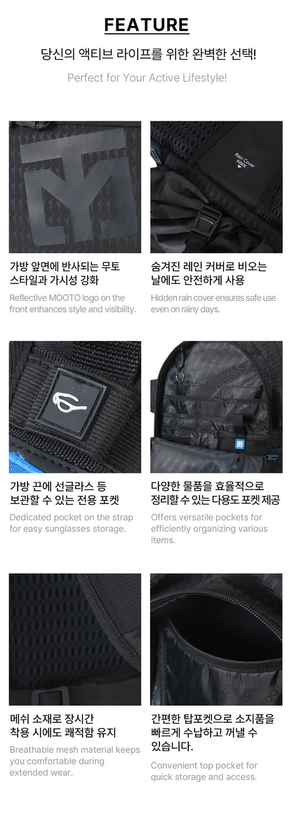 Mooto 540 Backpack Shadow Edition (Black)
