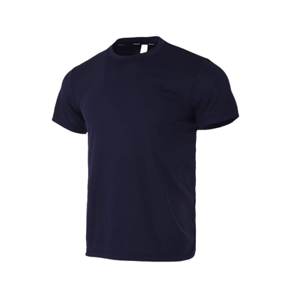 Mooto Cool Round Edge 2 T-Shirt – Navy