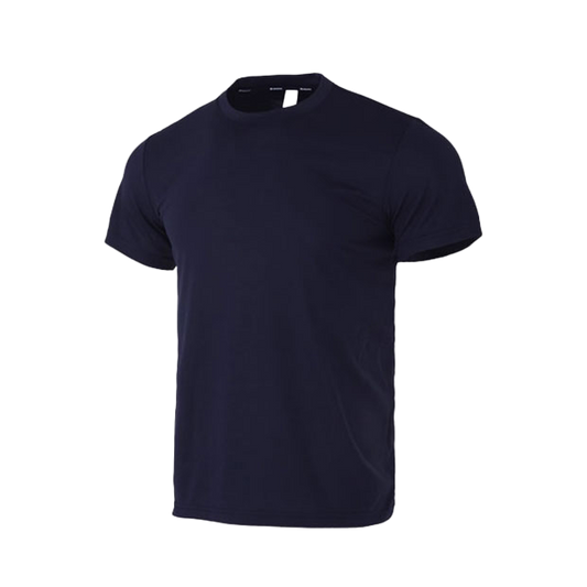 Mooto Cool Round Edge 2 T-Shirt – Navy
