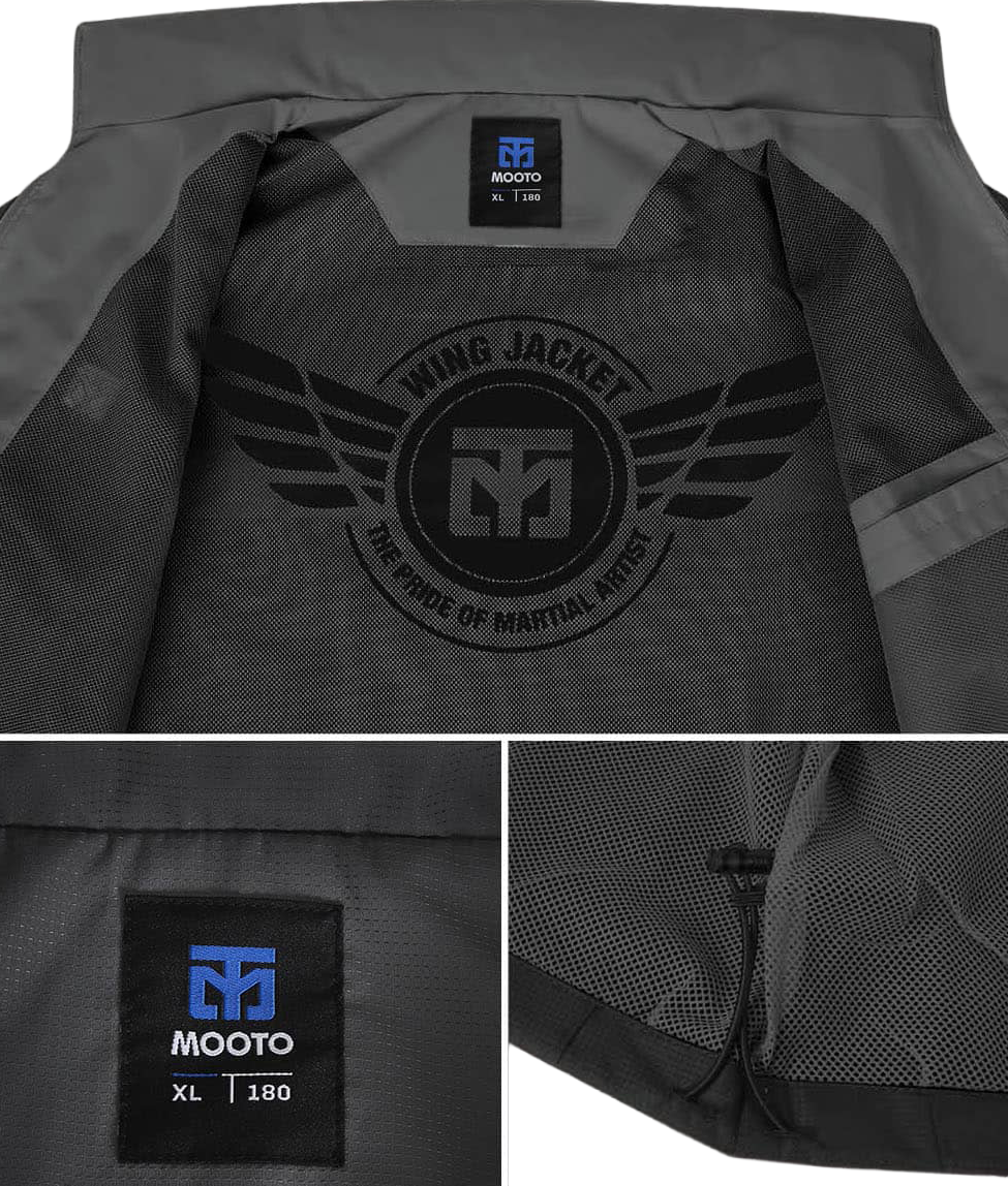 Mooto Wing Jacket Edge – Black