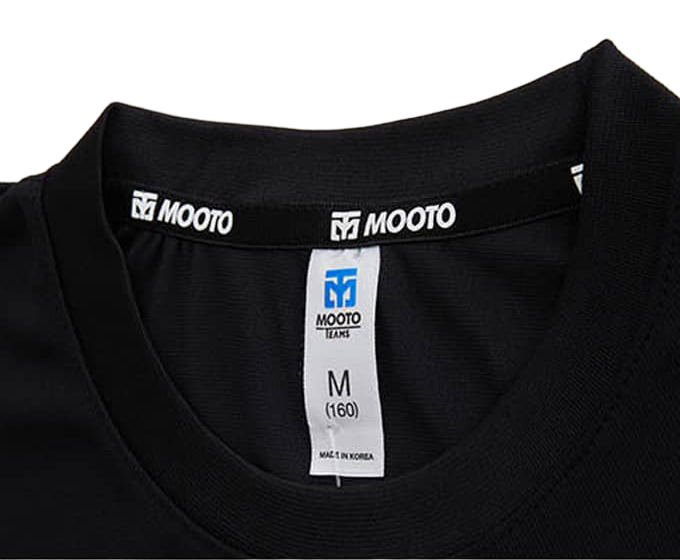 Mooto Cool Round Edge 2 T-Shirt – Black
